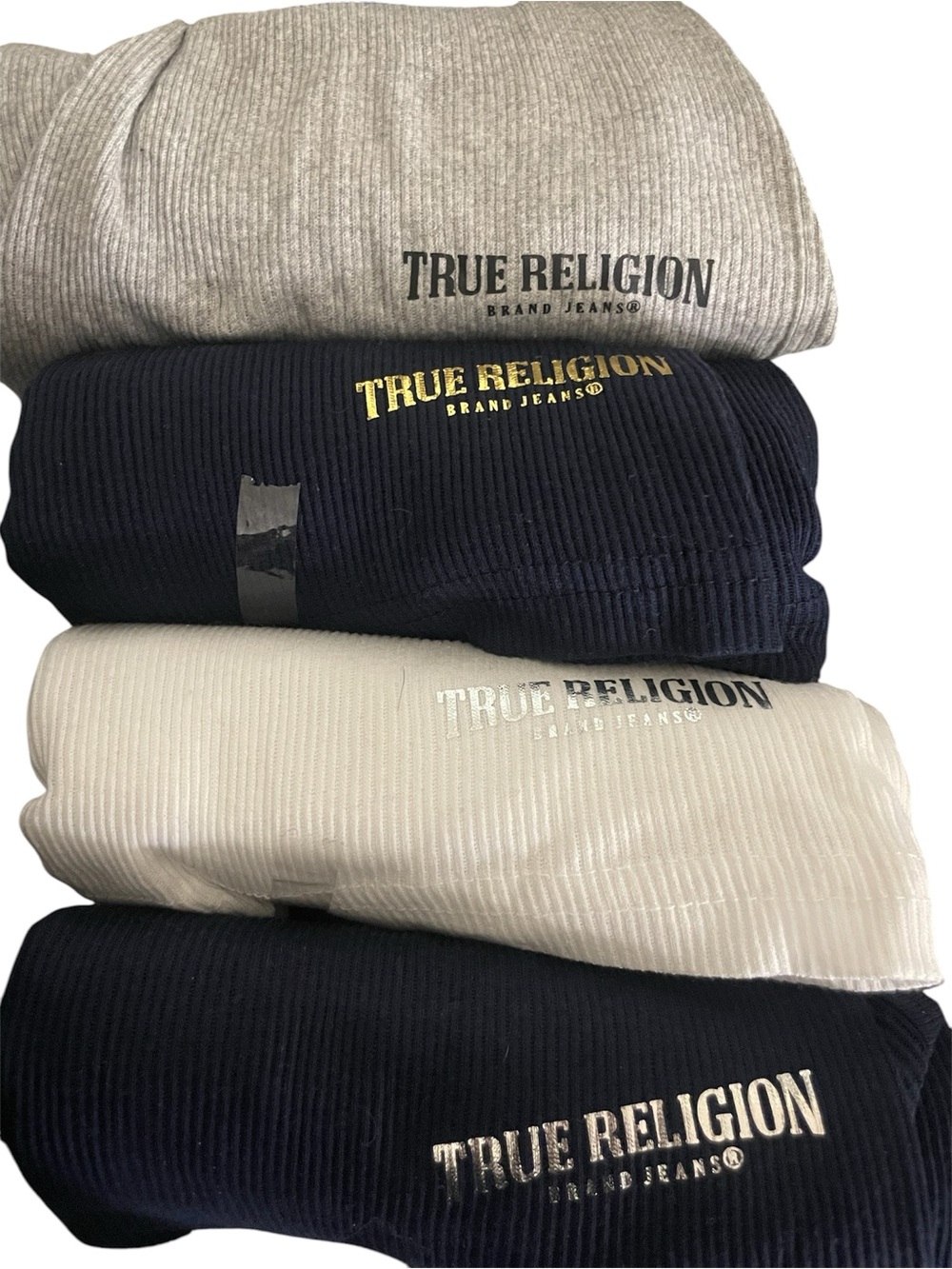 True Religion Set of 4 Men’s/Unisex Undershirts